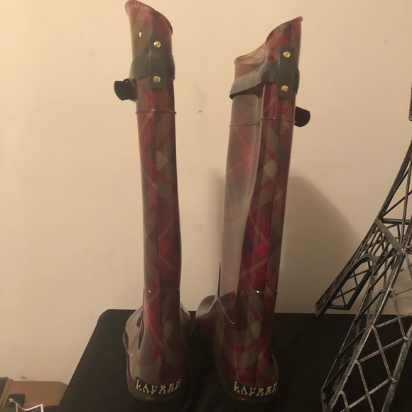 Ralph Lauren RainBoots Size 9 - Picture 3 of 5